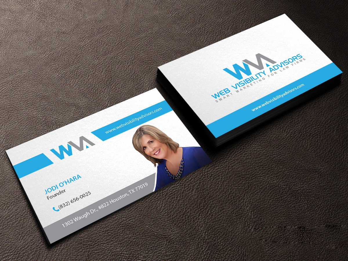 Diseño de Tarjeta de Presentación por Creations Box 2015 para Web Visibility Advisors | Diseño #12732488