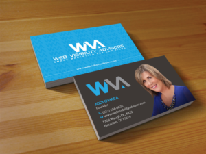 Business Card Design by Creations Box 2015 for Web Visibility Advisors | Design: #12732489