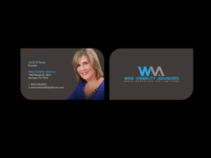 Business Card Design by Creations Box 2015 for Web Visibility Advisors | Design: #12732612