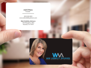 Business Card Design by Creations Box 2015 for Web Visibility Advisors | Design: #12732614