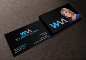 Business Card Design by Creations Box 2015 for Web Visibility Advisors | Design: #12732619