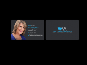 Business Card Design by Creations Box 2015 for Web Visibility Advisors | Design: #12773104