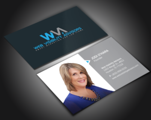 Business Card Design by Brand aid for Web Visibility Advisors | Design: #12737379