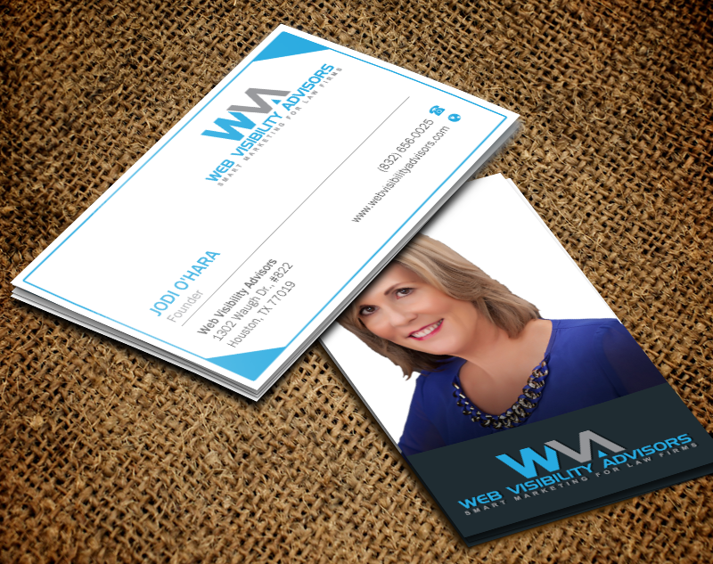 Design de Carte de Visite par Brand aid pour Web Visibility Advisors | Design #12737386