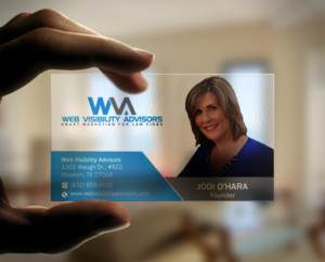 Visitenkarten-Design von Brand aid für Web Visibility Advisors | Design: #12737388