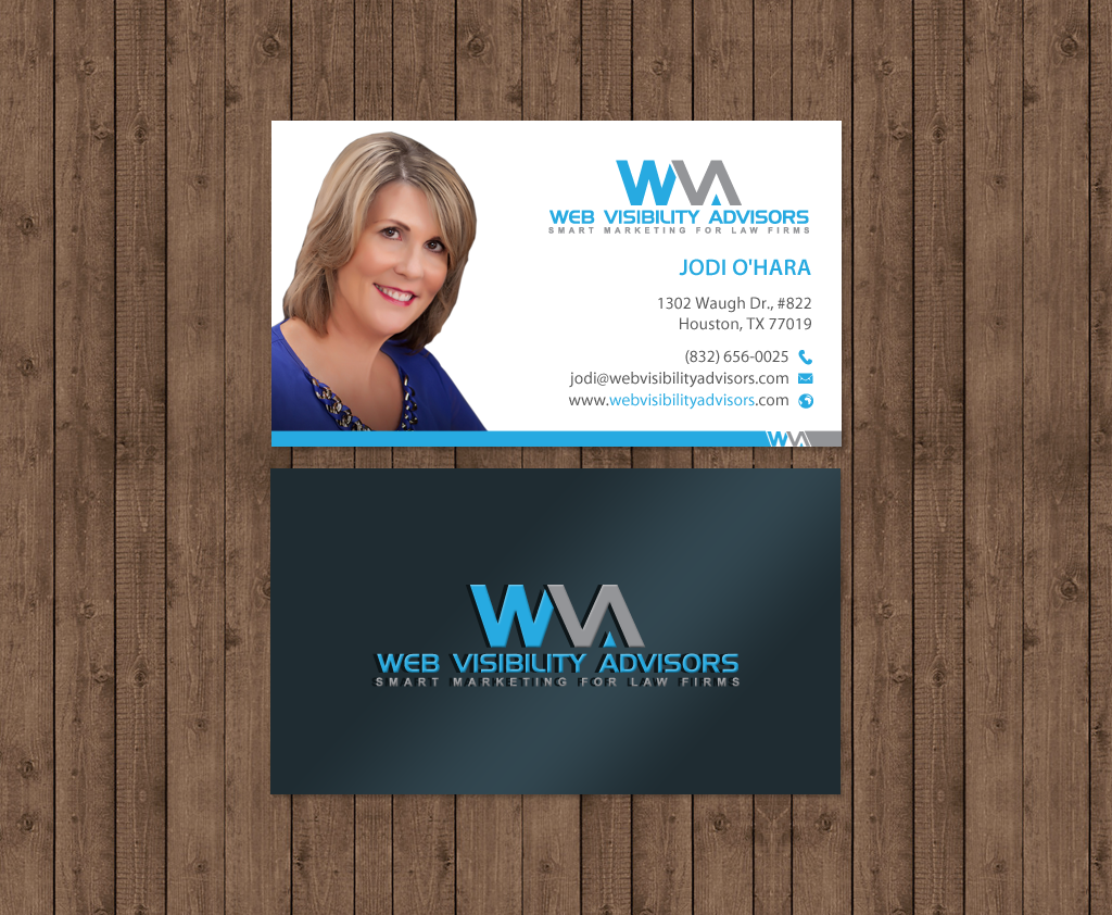 Business Card Design by chandrayaan.creative for Web Visibility Advisors | Design #12794921