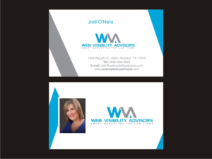 Business Card Design by aRt-n-ideas for Web Visibility Advisors | Design: #12756913