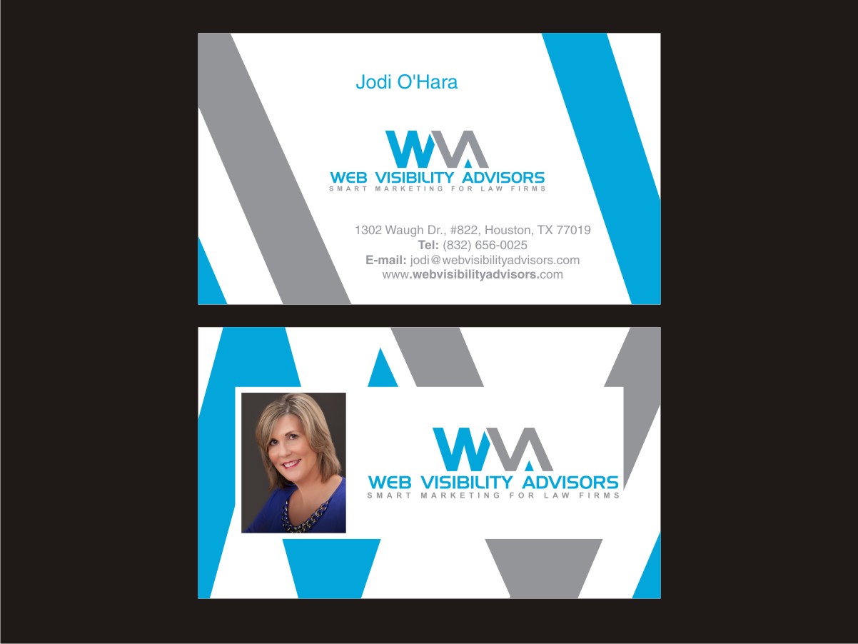 Business Card Design by aRt-n-ideas for Web Visibility Advisors | Design #12756915
