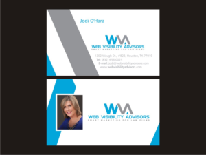 Design de Carte de Visite par aRt-n-ideas pour Web Visibility Advisors | Design : #12767265