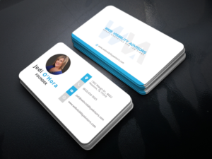 Design de Carte de Visite par Graphic Flame pour Web Visibility Advisors | Design : #12805576