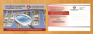 Postcard Design by Venus L. Penaflor for Thornton & Associates, LLC | Design #12731500