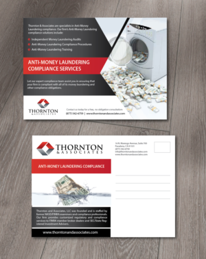 Design de Carte Postale par alex989 pour Thornton & Associates, LLC | Design : #12737543