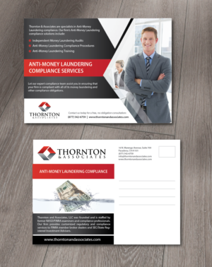 Design de Carte Postale par alex989 pour Thornton & Associates, LLC | Design : #12737544