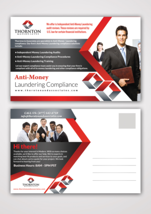 Design de Carte Postale par debdesign pour Thornton & Associates, LLC | Design : #12729474