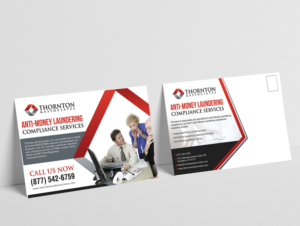 Design de Carte Postale par creative.bugs pour Thornton & Associates, LLC | Design : #12728896