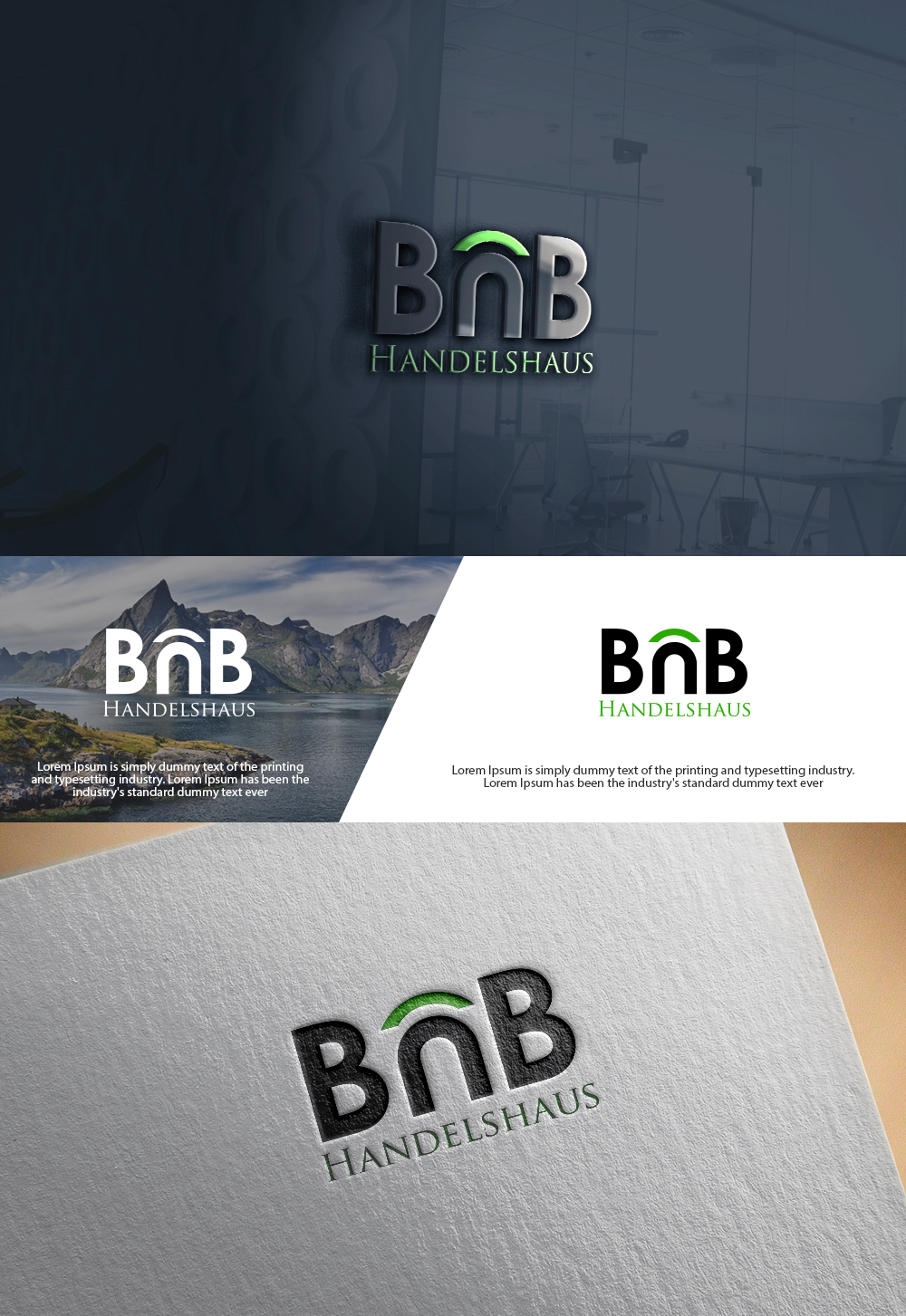 Logo Design by G.D boX for BnB Handelshaus | Design: #12812329
