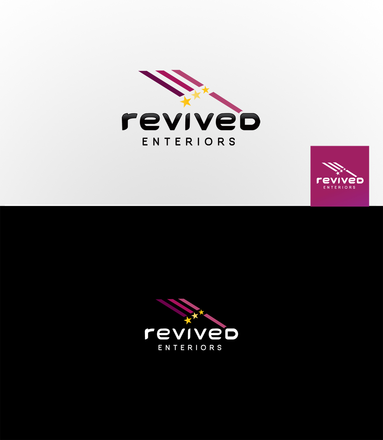 Logo Design by CanDoDesign for Revived Exteriors, Inc. | Design #12758348