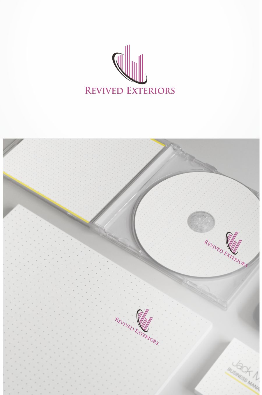 Logo Design by Paulsein for Revived Exteriors, Inc. | Design #12733857