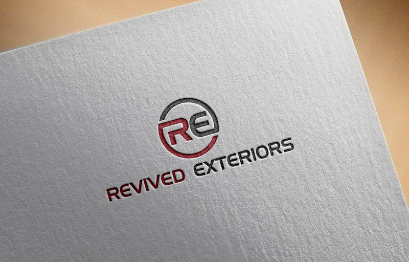 Logo Design by imshohaghossain85 for Revived Exteriors, Inc. | Design #12729599