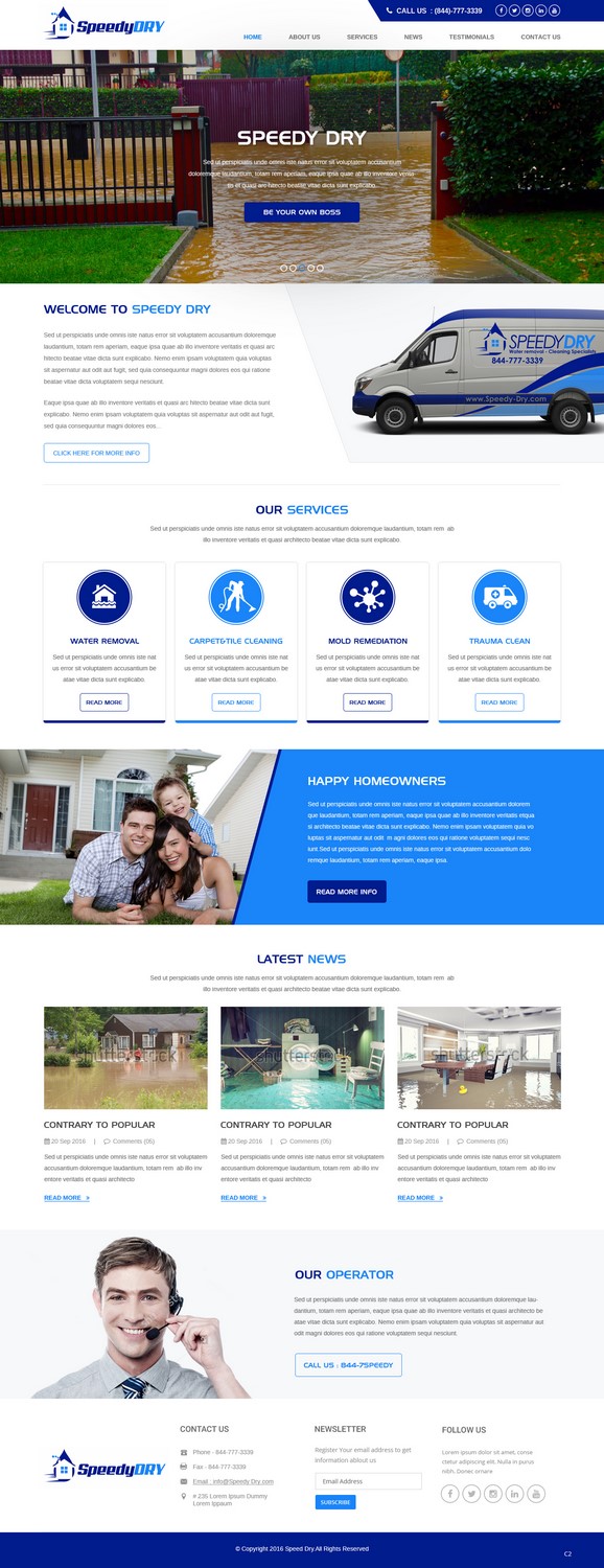 Web Design by pb for this project | Design #12739587