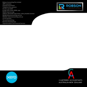 Stationery Design by designerone for Robson Accounting  | Design: #12731592