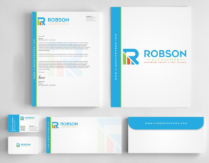 Stationery Design by AwsomeD for Robson Accounting  | Design: #12738131