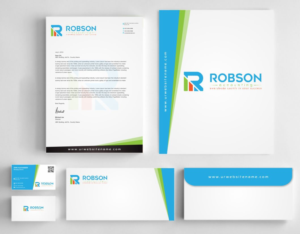 Stationery Design by AwsomeD for Robson Accounting  | Design: #12738133