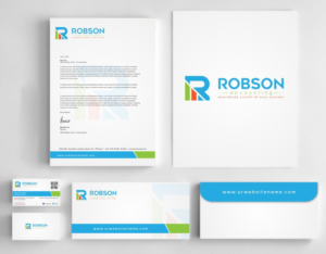 Diseño de Papelería por AwsomeD para Robson Accounting  | Diseño #12738137