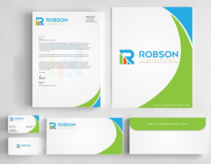 Stationery Design by AwsomeD for Robson Accounting  | Design: #12738582