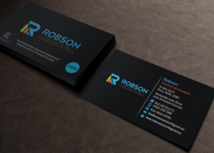 Stationery Design by Brand aid for Robson Accounting  | Design: #12737475