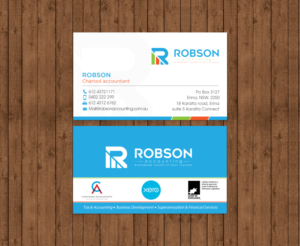 Stationery Design by chandrayaan.creative for Robson Accounting  | Design: #12737067