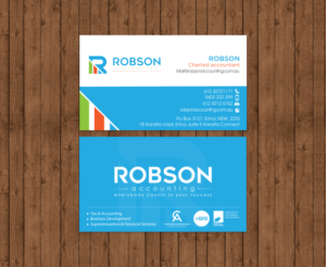 Stationery Design by chandrayaan.creative for Robson Accounting  | Design: #12737084