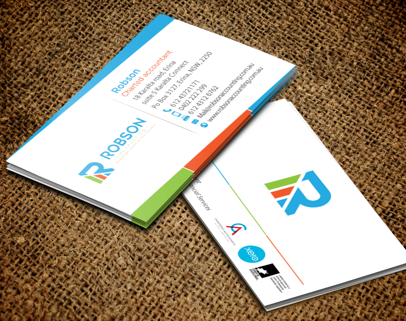 Stationery Design by chandrayaan.creative for Robson Accounting  | Design #12737088