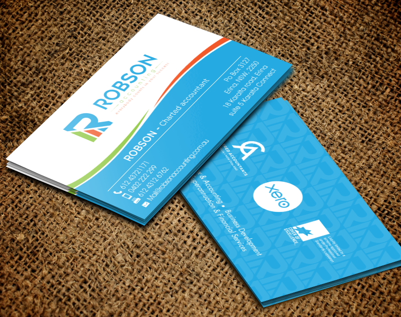 Stationery Design by chandrayaan.creative for Robson Accounting  | Design #12737091