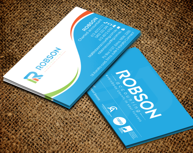 Design de Papeterie par chandrayaan.creative pour Robson Accounting  | Design #12737092