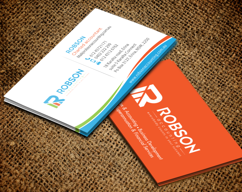 Design de Papeterie par chandrayaan.creative pour Robson Accounting  | Design #12737098