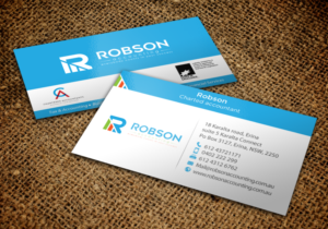 Stationery Design by chandrayaan.creative for Robson Accounting  | Design: #12737107