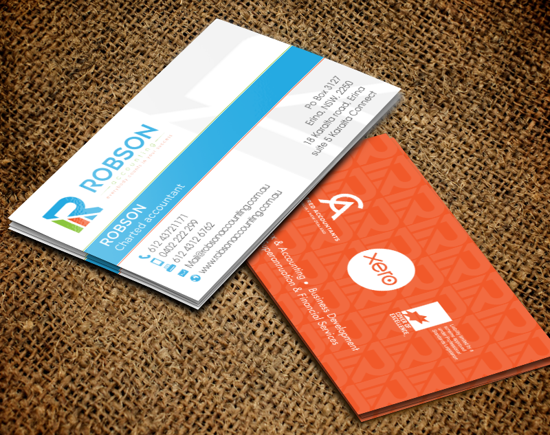 Stationery Design by chandrayaan.creative for Robson Accounting  | Design #12737110
