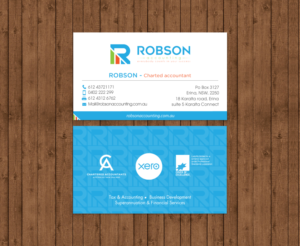 Stationery Design by chandrayaan.creative for Robson Accounting  | Design: #12737111
