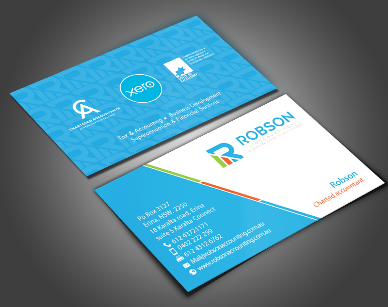 Stationery Design by chandrayaan.creative for Robson Accounting  | Design #12738890