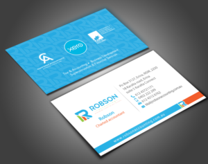 Diseño de Papelería por chandrayaan.creative para Robson Accounting  | Diseño #12738893