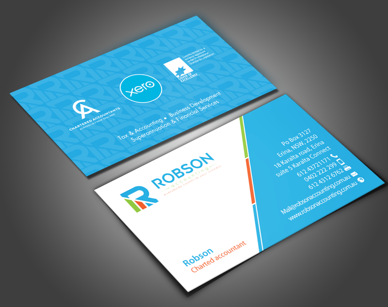 Stationery Design by chandrayaan.creative for Robson Accounting  | Design #12738906
