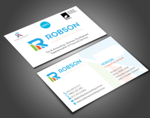 Stationery Design by chandrayaan.creative for Robson Accounting  | Design: #12738909