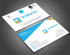 Stationery Design by chandrayaan.creative for Robson Accounting  | Design: #12738911