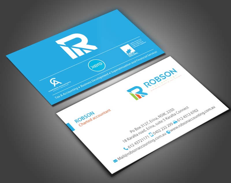 Stationery Design by chandrayaan.creative for Robson Accounting  | Design #12738915