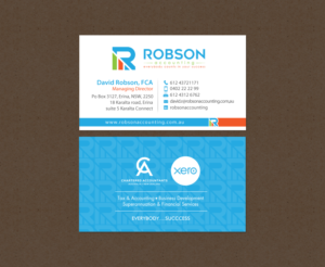 Stationery Design by chandrayaan.creative for Robson Accounting  | Design: #12766088