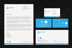 Stationery Design by chandrayaan.creative for Robson Accounting  | Design: #12776696