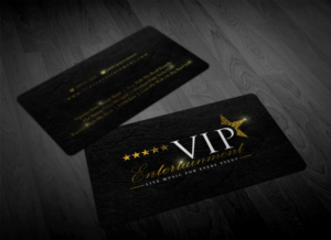 Visitenkarten-Design von Pointless Pixels India für VIPs Entertainment, LLC | Design: #12735493
