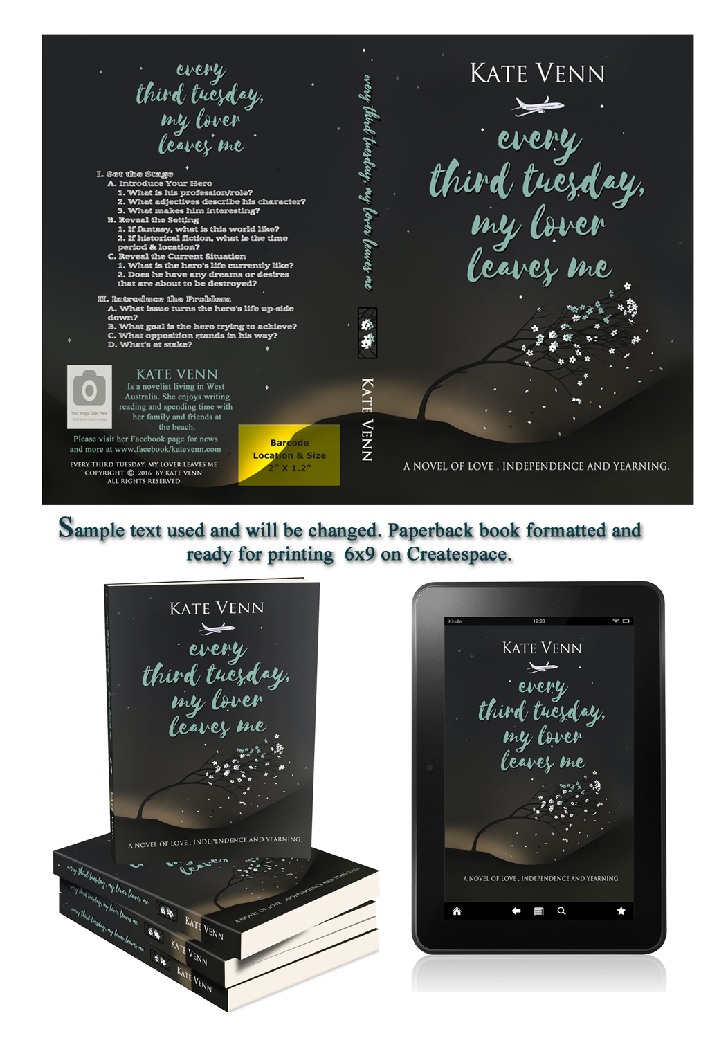 Book Cover Design by Rio for this project | Design #12804284