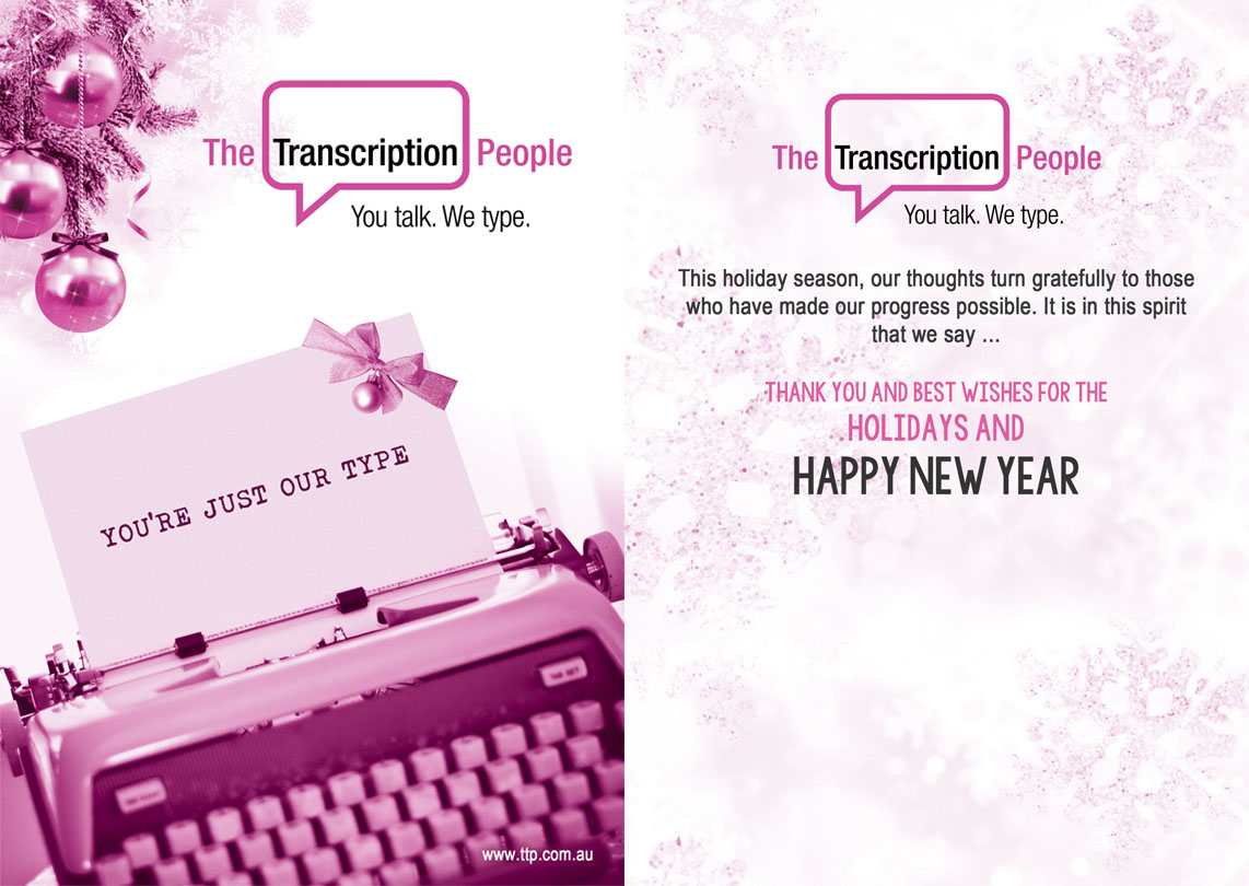Card Design by Sandaruwan for The Transcription People Pty Ltd | Design #12734744